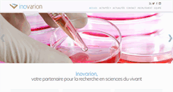 Desktop Screenshot of inovarion.com